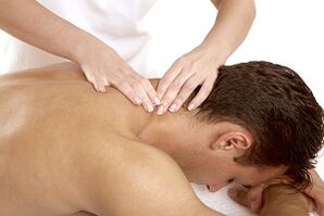 Massage als Method fir ze behandelen Gebärmutterhals Osteochendrosis